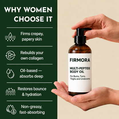 Firmora™ Multi-Peptide & Anti-Cellulite Body Oil