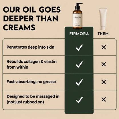 Firmora™ Multi-Peptide & Anti-Cellulite Body Oil