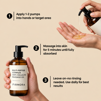 Firmora™ Multi-Peptide & Anti-Cellulite Body Oil